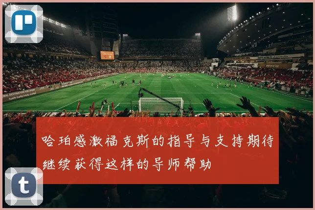 哈珀感激福克斯的指导与支持期待继续获得这样的导师帮助