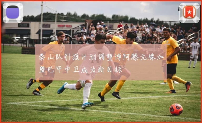 泰山队引援计划调整博阿滕无缘加盟巴甲中卫成为新目标